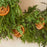 Village Geurkaars Winter Clementine | rijpe mandarijn verse dennennaalden citroen - small jar