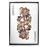 Schilderij | Collage |Knipsels Speelkaart Joker 100 x 145 cm