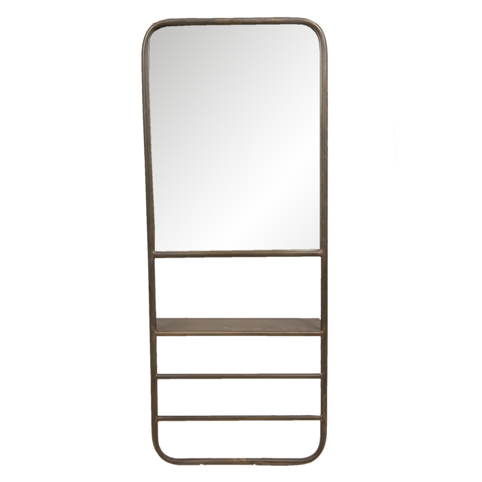 Spiegel met schap 40*14*100 cm