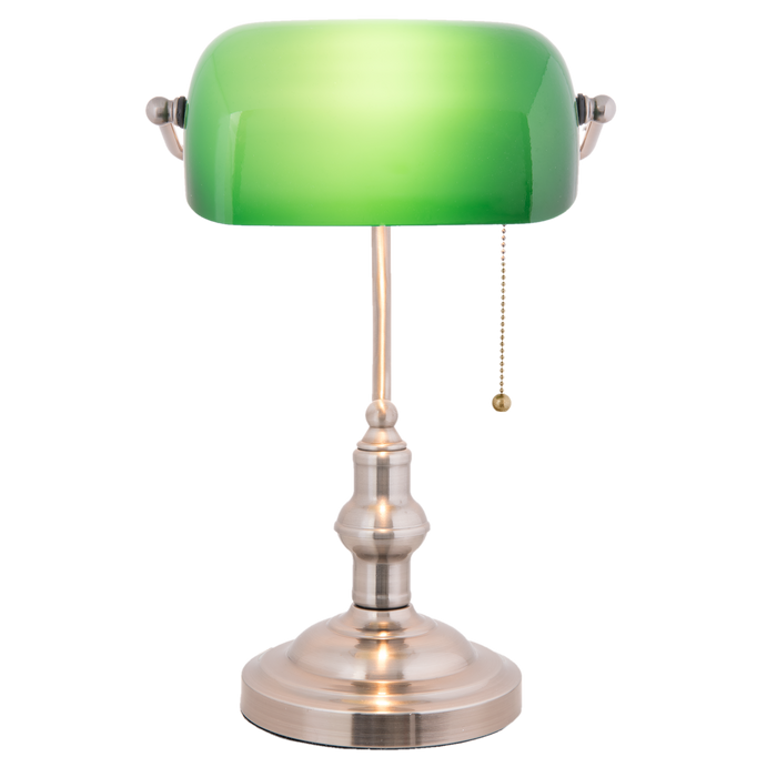 Bureaulamp groen 27*17*41 cm E27/60W