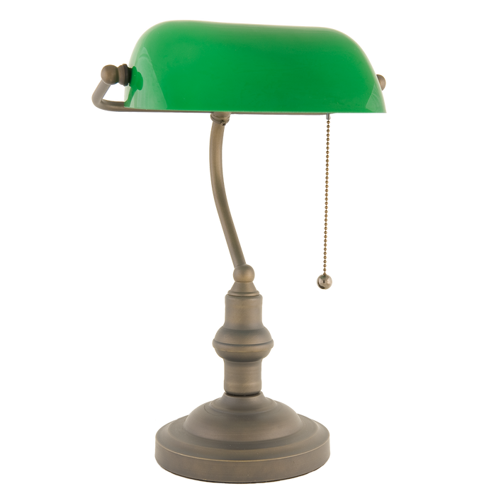 Bureaulamp groen Ø 27*40 cm E27 / Max 60W