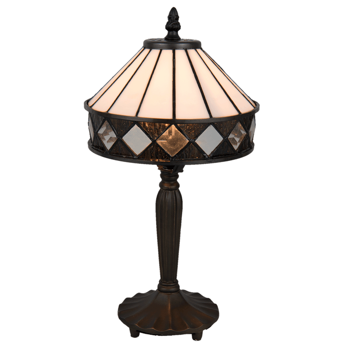 Tafellamp Tiffany Ø 20*36 cm / E14 / Max. 1x40 Watt