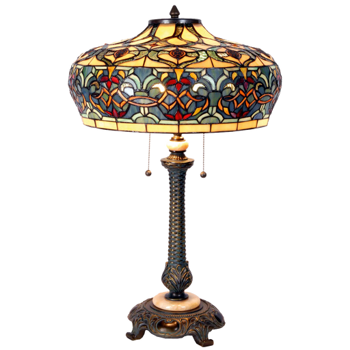 Tafellamp Tiffany Ø 47*71 cm 2x E27 max 60w