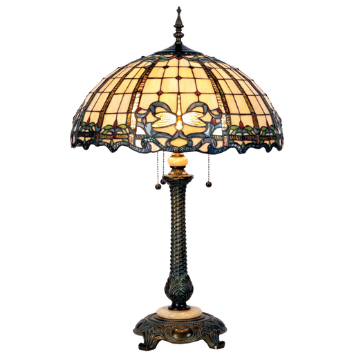 Tafellamp Tiffany Ø 50*80 cm E27/max 2*60W