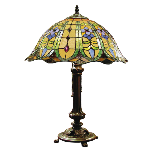 Tafellamp Tiffany Ø 40*53 cm 2x E27 max 60w