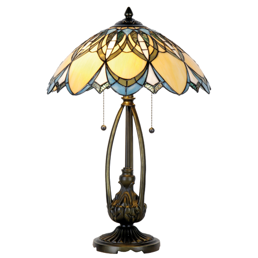 Tafellamp Tiffany Ø 40*60 cm E27/max 2*60W