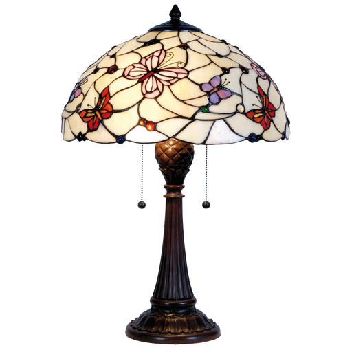 Tafellamp Tiffany Ø 41*60 cm 2x E27/60w