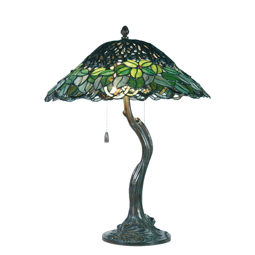 Tafellamp Tiffany Ø 47*58 cm E27/max 2*60W