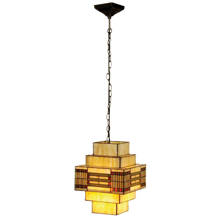 Hanglamp Tiffany 30*30*144 cm 1x E27 max 60w.