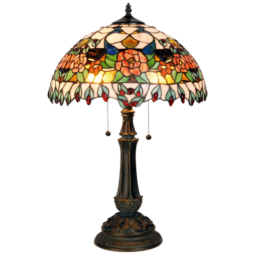 Tafellamp Tiffany Ø 41*67 cm E27/max 1*60w