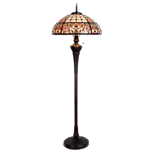Vloerlamp Tiffany Ø 57*166 cm E27/max 3*60W
