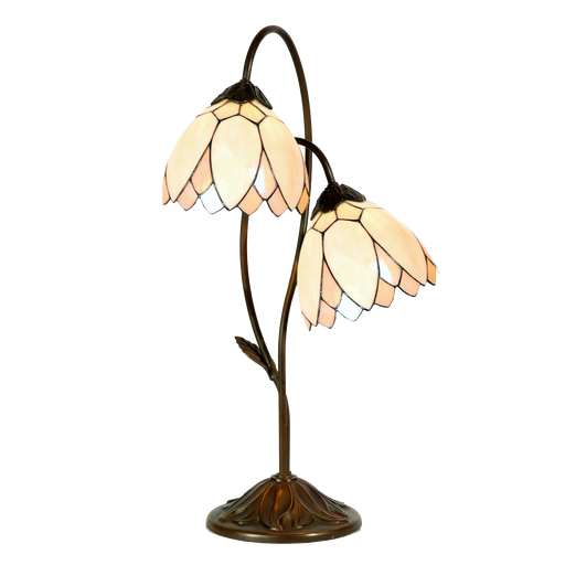Tafellamp Tiffany Ø 33*61 cm E14/max 2*25W