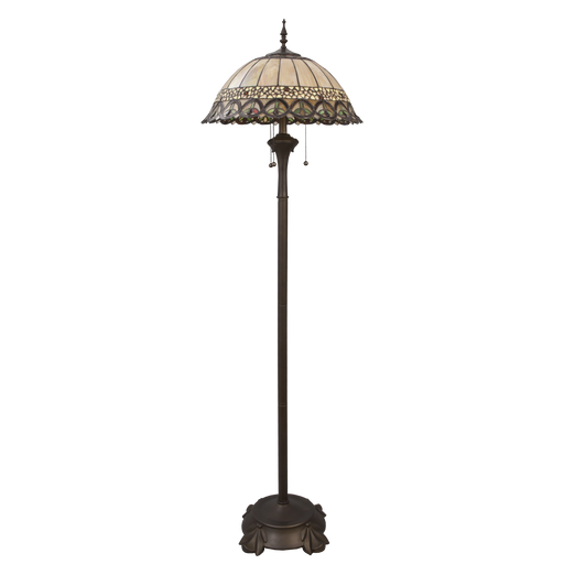 Vloerlamp Tiffany Ø 50*165 cm 3x E27 max 60w.