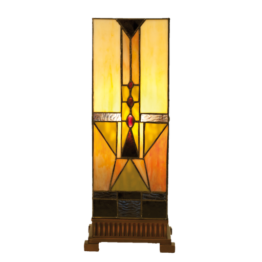Tafellamp Tiffany 18*45 cm 1x E27 max 60w