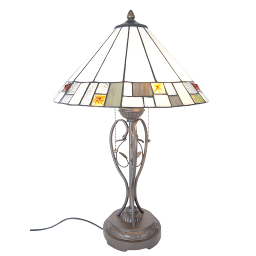 Tafellamp Tiffany Ø 40*62 cm / E27max. 2x60Watt