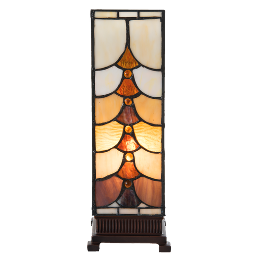 Tafellamp Tiffany 12*12*35 cm / E14/Max.1x25 W