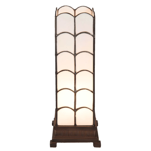 Tafellamp Tiffany 14*14*36 cm / E14/max 1*25W