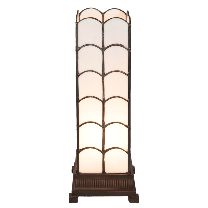 Tafellamp Tiffany 14*14*36 cm / E14/max 1*25W