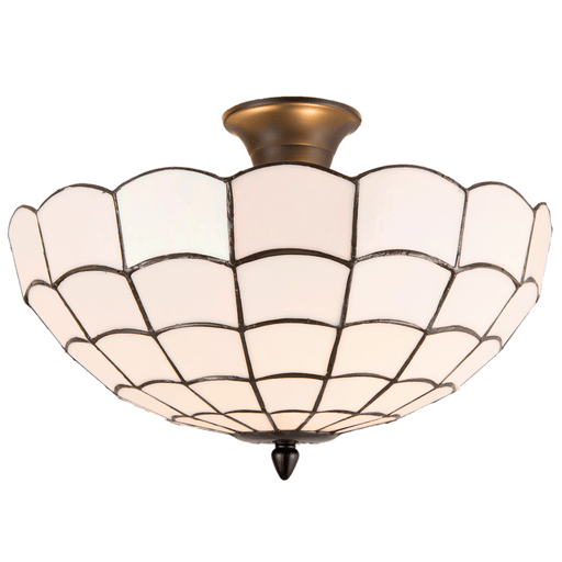 Plafondlamp Tiffany Ø 40*30 cm / E14/max 2*40W