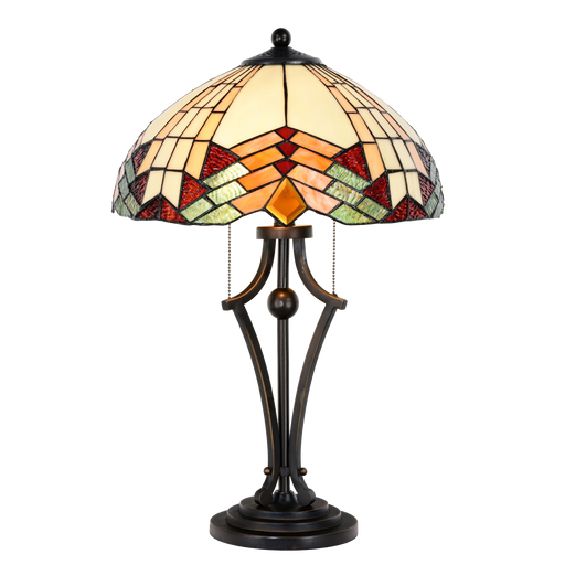 Tafellamp Tiffany Ø 40 cm / E27/max 2*60W