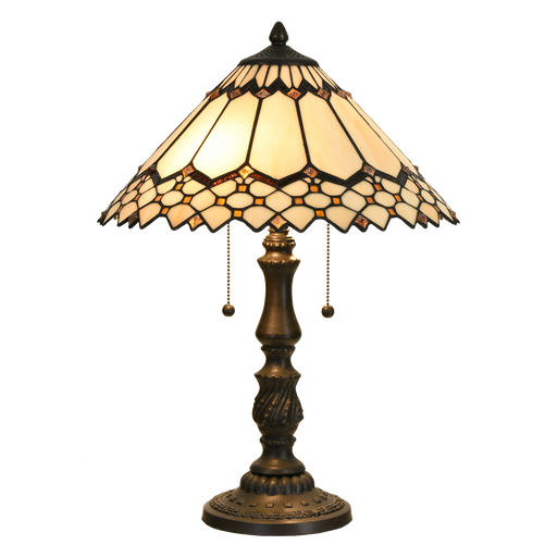 Tafellamp Tiffany Ø 40*55 cm E27/2*60W