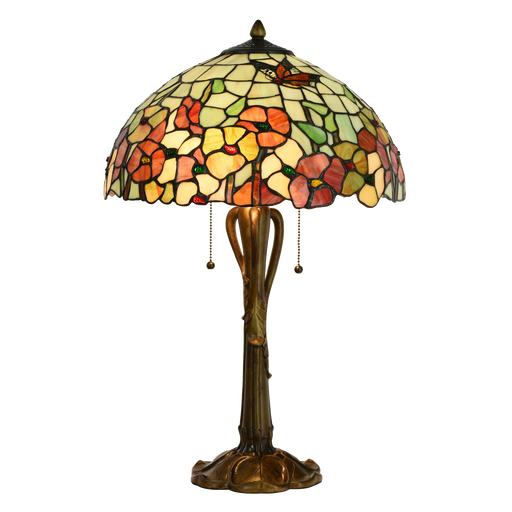 Tafellamp Tiffany Ø 40*63 cm E27/2*60W