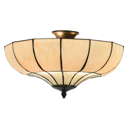 Plafondlamp Tiffany Ø 46*25 cm E27/2*60W