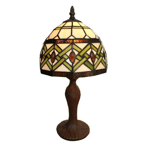 Tafellamp Tiffany compleet 21*21*33 cm 1x E14 max 25W