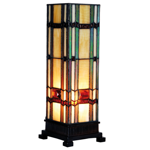 Tafellamp Tiffany 12.5*35 cm 1x E14 max 40w
