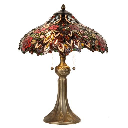 Tafellamp Tiffany Ø 43*58 cm 2x E27 / Max 60W