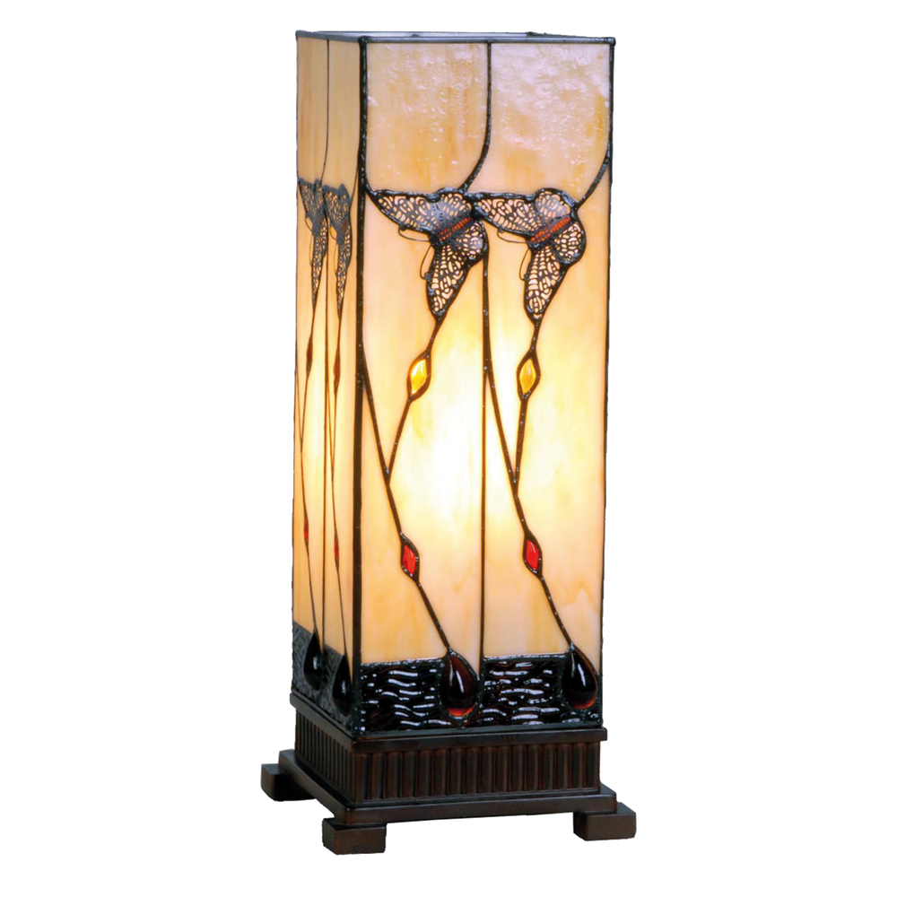 Tafellamp Tiffany 18*45 cm 1x E27 max 40w