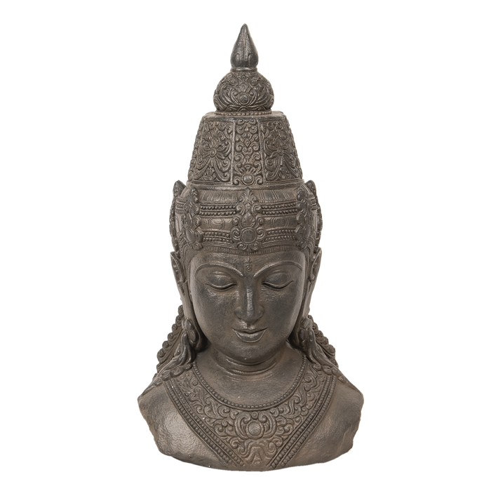 Decoratie Buddha hoofd 40*29*71 cm