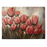 Wanddecoratie tulpen 100*75*5 cm