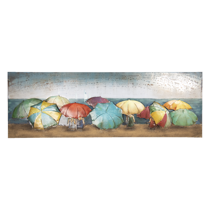 Wanddecoratie paraplu's 180*6*60 cm