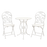 Tafel + 2 stoelen Ø 60*70/40 x 40*92 cm