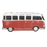 Wanddecoratie bus 89*15*40 cm