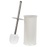 Toiletborstel houder keramiek basic Ø 11 x 24 cm - wit