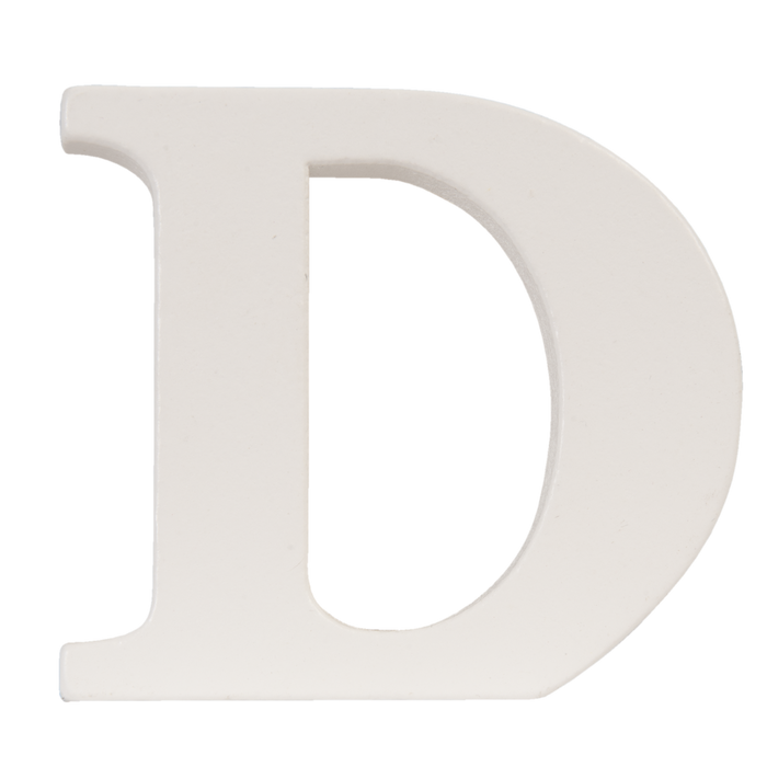 Letter D 9*8 cm