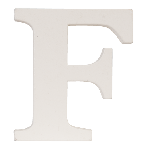 Letter F 7*8 cm