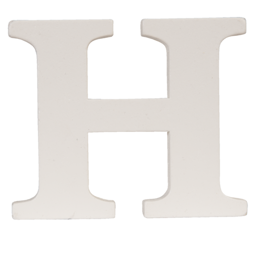 Letter H 9*8 cm