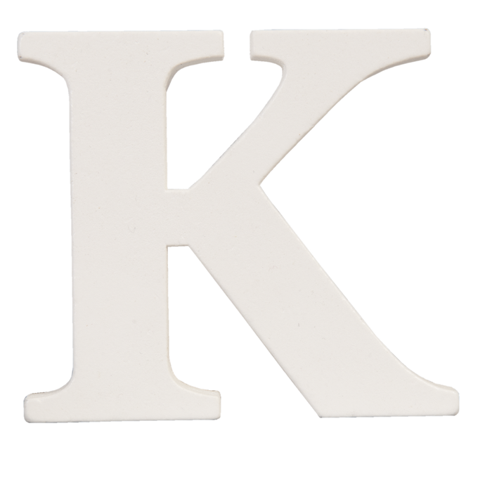 Letter K 9*8 cm
