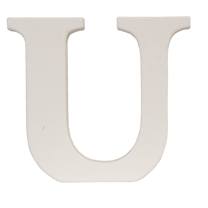 Letter U 9*8 cm