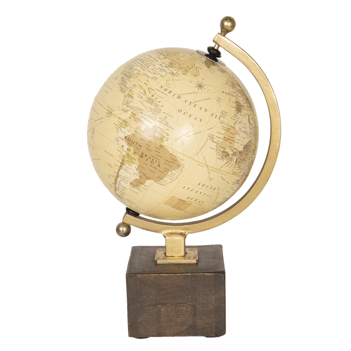 Wereldbol/globe 23*20*27 cm