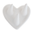 Juwelenhouder in hartvorm met 3 haakjes 9 x 8 cm