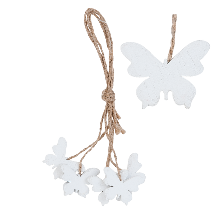 Hanger vlinder 3*14 cm (5)