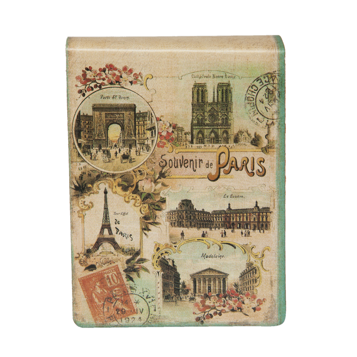 Vintage Notitieblok Souvenir de Paris 6 x 8 cm (160 blz)