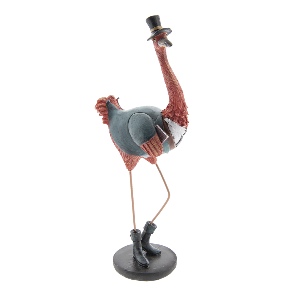 Decoratie flamingo 12*8*29 cm