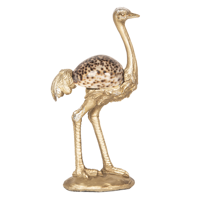 Decoratie struisvogel 10*5*20 cm