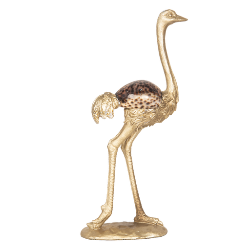 Decoratie struisvogel 15*6*28 cm