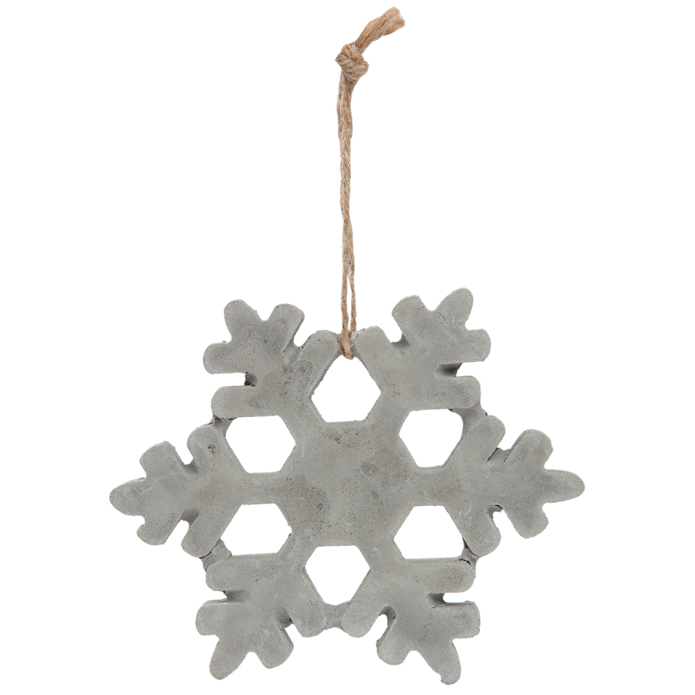 Hanger sneeuwvlok 13*1*11 cm